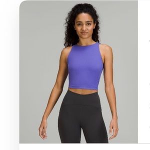 Lululemon high neck tank top